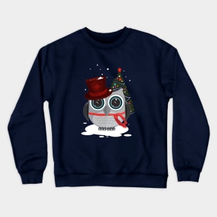 Top Hat Owl - Christmas Crewneck Sweatshirt